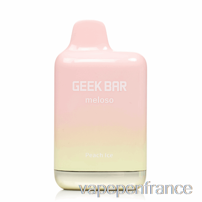 Geek Bar Meloso Max 9000 Stylo Jetable à Glace à La Pêche